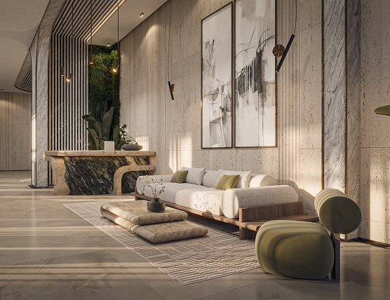 NOMI Architecture Lobby
