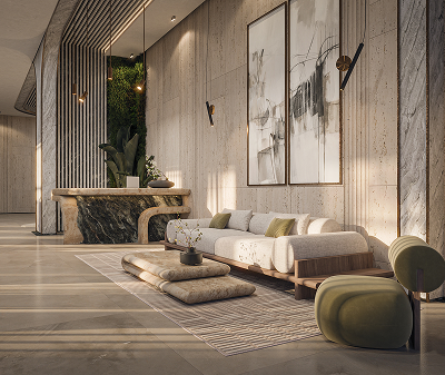NOMI Premium Lobby Interior Mobile